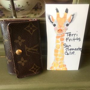 Louis Vuitton Monogram 6-Key Cles/holder.